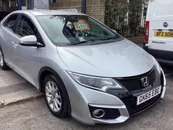 Silver Used 2015 Honda Civic SE Plus Hatchback | £5,995 (Good price)