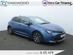 Blue Used 2021 Toyota Corolla Design Hatchback | £17,459 (Expensive)