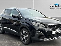 Perla nera black metallic Used 2019 Peugeot 3008 Allure SUV | £10,500 (Fair price)
