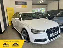 White Used 2014 Audi A4 Black Edition Estate | £8,295 (Fair price)