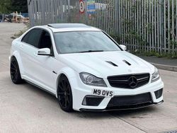 White Used 2013 Mercedes C63 AMG Sedan | £22,495 (Expensive)