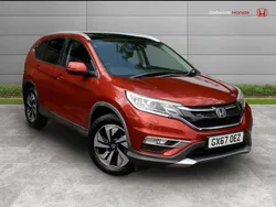Passion red Used 2017 Honda CR-V EX SUV | £18,950 (A bit pricey)