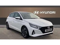White Used 2021 Hyundai i20 SE Hatchback | £12,620 (Fair price)