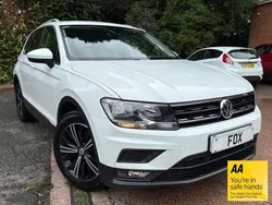 White Used 2018 VW Tiguan SE SUV | £10,698 (Fair price)