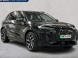 Black Used 2024 Audi Q6 e-tron Advanced SUV | £62,211 (Good price)