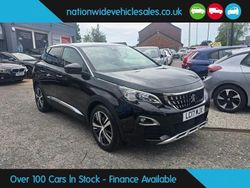 Black Used 2017 Peugeot 3008 Allure SUV | £8,876 (A bit pricey)