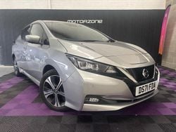 Silver Used 2021 Nissan Leaf Tekna Hatchback | £10,495 (Fair price)
