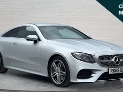 Silver Used 2019 Mercedes E350 AMG line Coupe | £23,075 (Fair price)