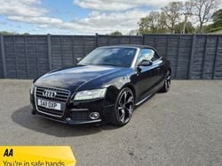 Black Used 2011 Audi A5 Cabriolet S-Line Cabriolet | £4,858 (Good price)