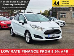 White Used 2017 Ford Fiesta Titanium Hatchback | £8,300 (Good price)