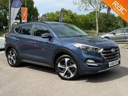 Blue Used 2016 Hyundai Tucson Premium SE SUV | £10,195 (Fair price)