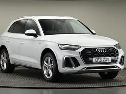 White Used 2021 Audi Q5 S-Line SUV | £29,300 (Good price)