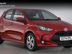 Red Used 2024 Toyota Yaris Hybrid | £18,654 (Good price)