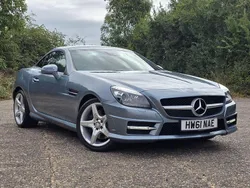 Silver Used 2011 Mercedes SLK350 AMG Cabriolet | £12,450