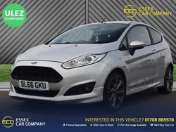 Silver Used 2016 Ford Fiesta ST-Line Hatchback | £6,795 (Fair price)