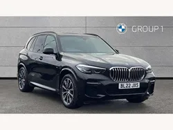 Black Used 2022 BMW X5 M Sport SUV | £47,650 (Fair price)