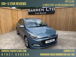 Blue Used 2016 Hyundai i20 Premium SE Hatchback | £10,795 (Fair price)