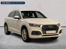 White Used 2017 Audi Q5 S-Line SUV | £21,024 (Fair price)