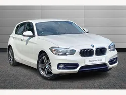 White Used 2017 BMW 118 Sport Line Hatchback | £10,909 (Fair price)