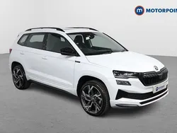 White Used 2024 Skoda Karoq SportLine SUV | £24,999 (Good price)