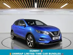 Blue Used 2018 Nissan Qashqai S SUV | £11,299 (Fair price)