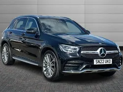 Black Used 2022 Mercedes GLC220 AMG Line Premium Estate | £31,650 (Expensive)