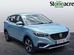 Blue Used 2021 MG ZS Excite Sedan | £9,495 (Good price)