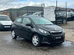 Black Used 2015 Peugeot 108 Active Hatchback | £4,295 (Fair price)