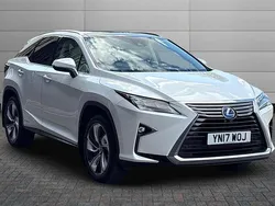 White Used 2017 Lexus RX450h SUV | £22,250 (Fair price)
