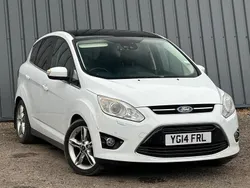 White Used 2014 Ford C-MAX Titanium X MPV | £4,103 (Fair price)