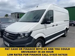 White Used 2021 VW Crafter Trendline Van | £17,994 (Fair price)