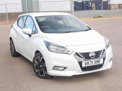White Used 2021 Nissan Micra Acenta Hatchback | £11,802 (Fair price)