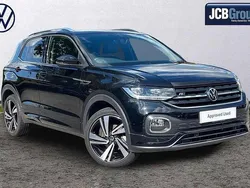 Black Used 2023 VW T-Cross R-line SUV | £23,490 (Fair price)