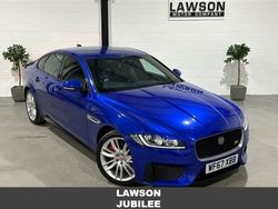 Blue Used 2017 Jaguar XF S Sedan | £14,490 (Fair price)