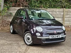 Mauve/purple Used 2013 Fiat 500 Lounge Hatchback | £3,295 (Fair price)