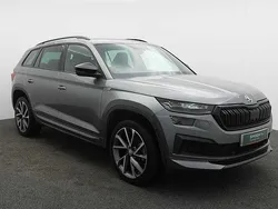 Graphite grey metallic Used 2024 Skoda Kodiaq SportLine SUV | £30,490 (Fair price)