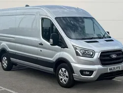 Silver Used 2025 Ford Transit Limited Van | £30,775 (Expensive)