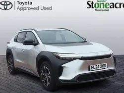 Silver Used 2024 Toyota bZ4X SUV | £26,500 (Fair price)
