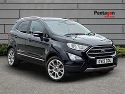 Black Used 2019 Ford Ecosport Titanium SUV | £8,445 (Fair price)