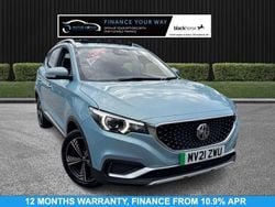 Blue Used 2021 MG ZS Exclusive Sedan | £10,995 (Fair price)
