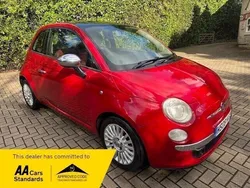 Red Used 2008 Fiat 500 Lounge Hatchback | £2,295