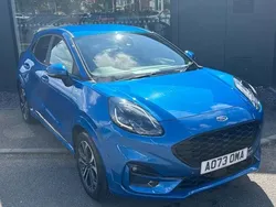 Blue Used 2023 Ford Puma ST-Line Hatchback | £17,484 (Fair price)