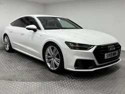 White Used 2019 Audi A7 Sportback S-Line Hatchback | £20,995 (Fair price)