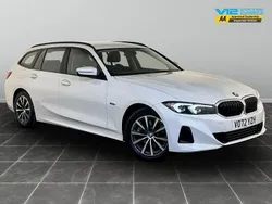 White Used 2022 BMW 330e Sport Line Estate | £19,895 (A bit pricey)