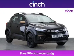 Black Used 2024 Dacia Sandero Extreme Hatchback | £15,499 (Fair price)