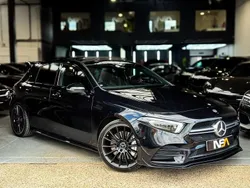 Black Used 2019 Mercedes A35 AMG Premium Plus Hatchback | £23,495 (Fair price)