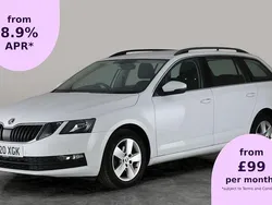 White Used 2020 Skoda Octavia SE Technology Estate | £8,032 (Good price)