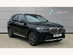 Black Used 2021 BMW X3 xLine SUV | £29,950 (Fair price)