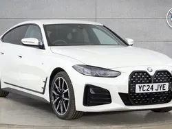 White Used 2024 BMW 420 Gran Coupé M Sport Coupe | £34,995 (Super price)