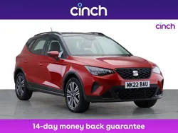 Red Used 2022 Seat Arona SE Technology SUV | £15,249 (Fair price)